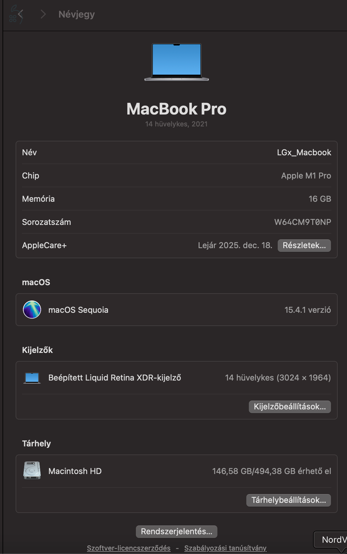 Macbook Pro 14