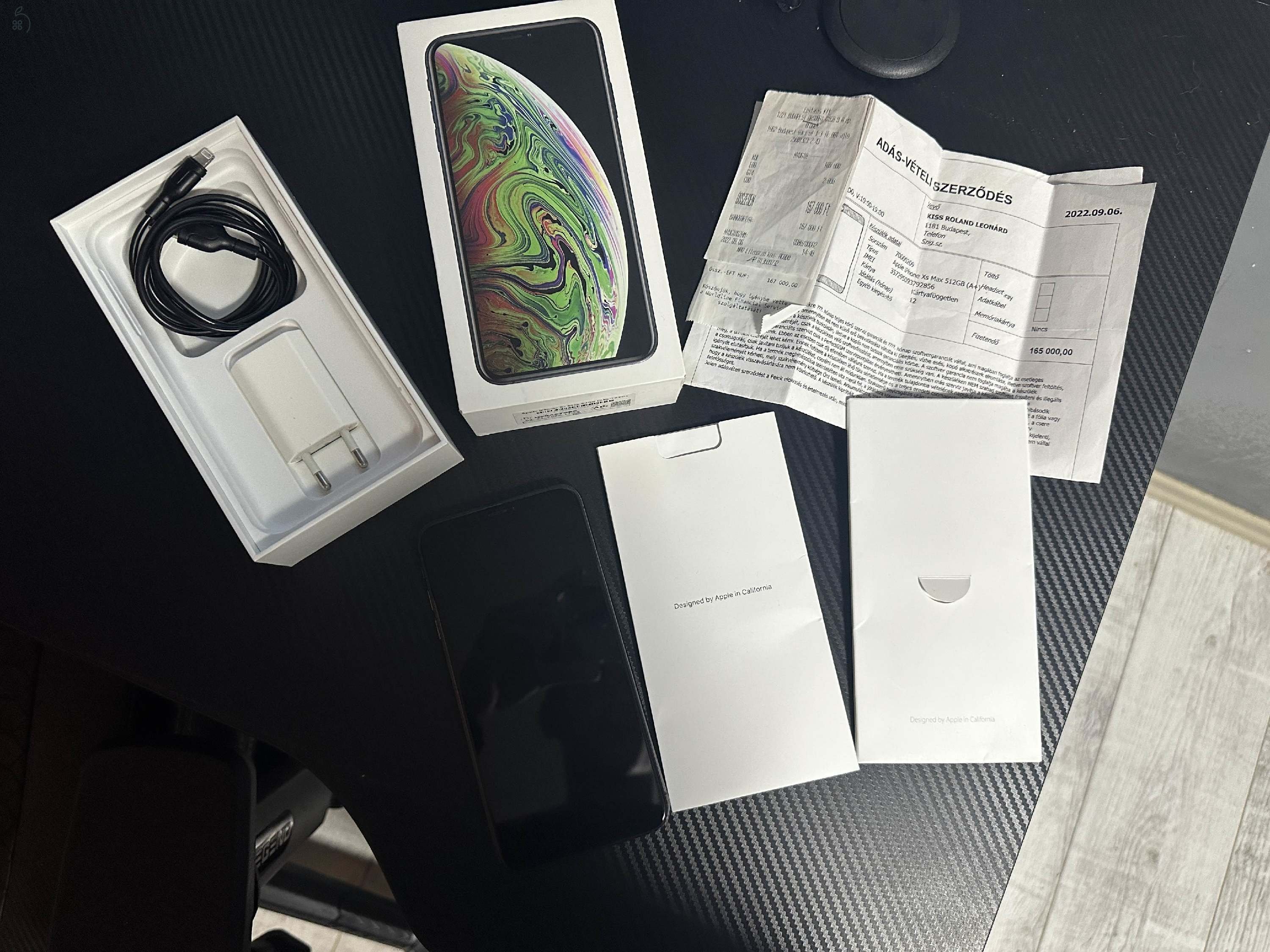 iPhone Xs Max 512gb (szürke)