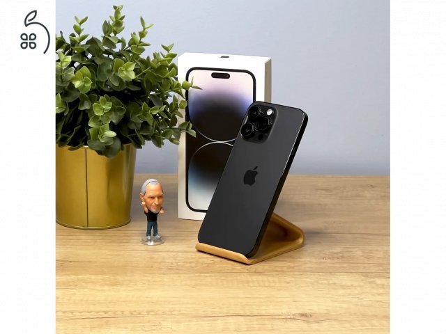 MacSzerez.com - iPhone 14 Pro / 128GB / Space Black / Garanciában cserélt új készülék!