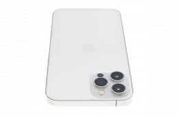 !! 1 ÉV GARANCIA !! Apple iPhone 12 Pro Max 256 GB Silver 100%