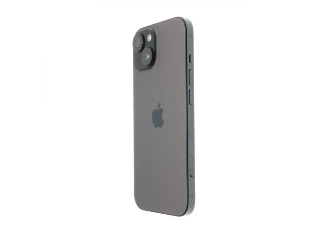 !! 1 ÉV GARANCIA !! Apple iPhone 15 128 GB Black Titanium 100%