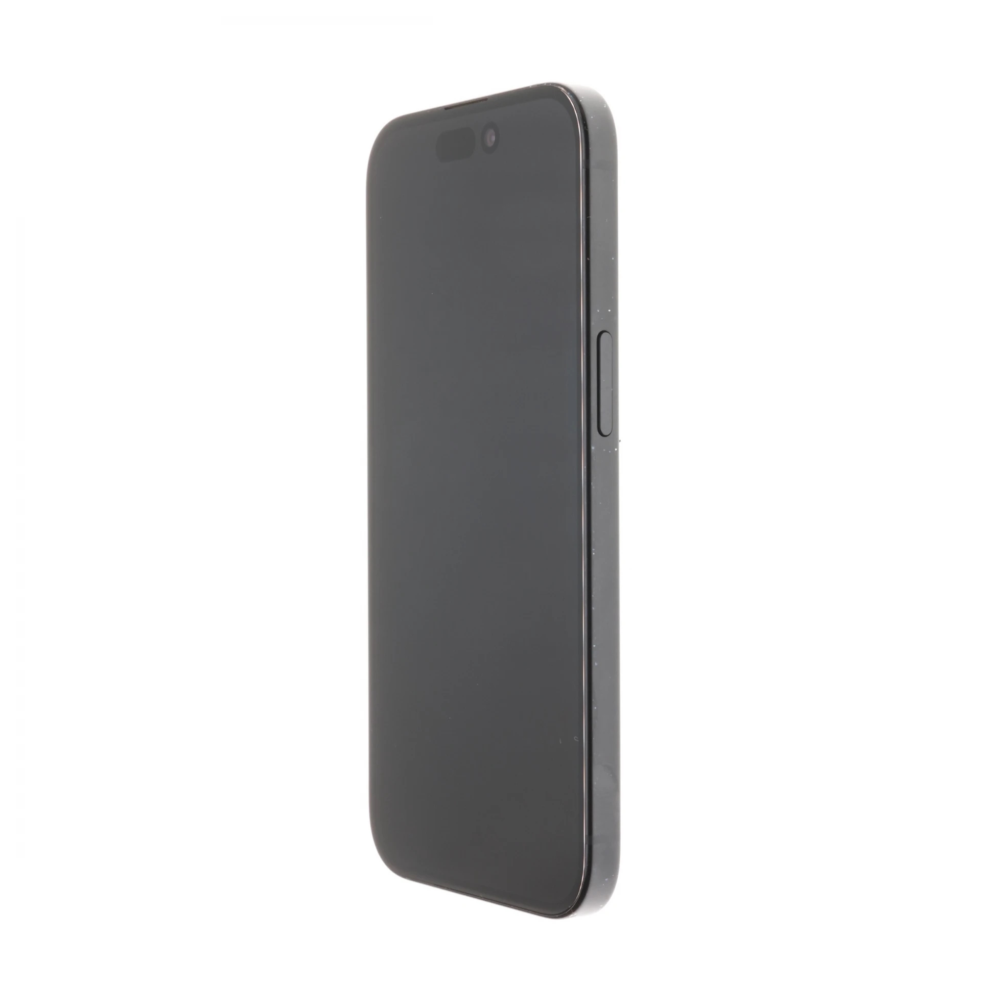 !! 1 ÉV GARANCIA !! Apple iPhone 15 128 GB Black Titanium 100%