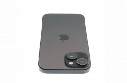 !! 1 ÉV GARANCIA !! Apple iPhone 15 128 GB Black Titanium 100%
