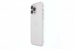!! 1 ÉV GARANCIA !! Apple iPhone 13 Pro Max 128 GB Silver 100%