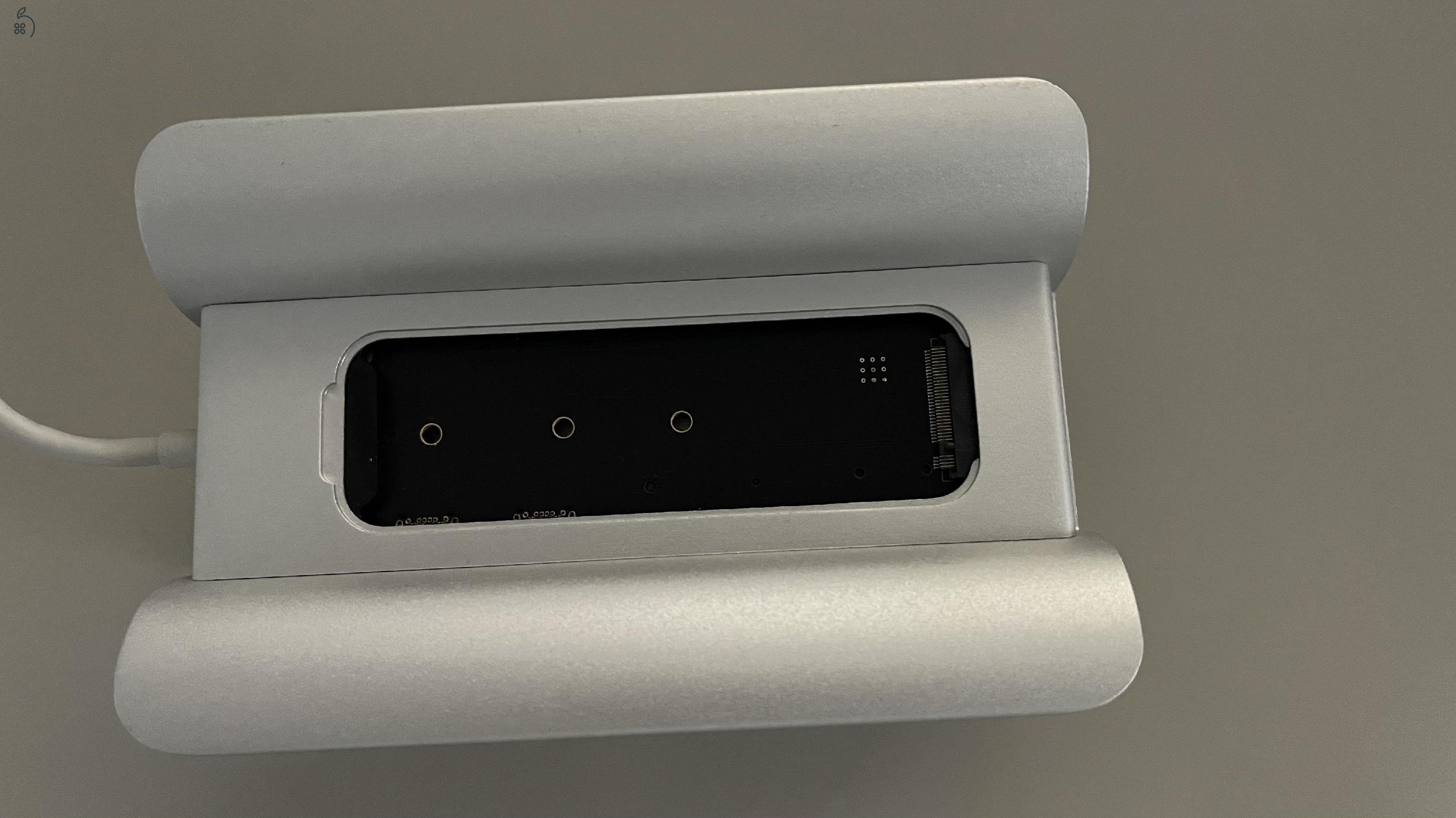 Mac Mini dokkoló és ssd/usb hub
