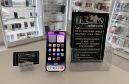 iPhone 14 Pro 128GB Független Megkímélt/1-3 hónap gar./Akku 100%/p10e