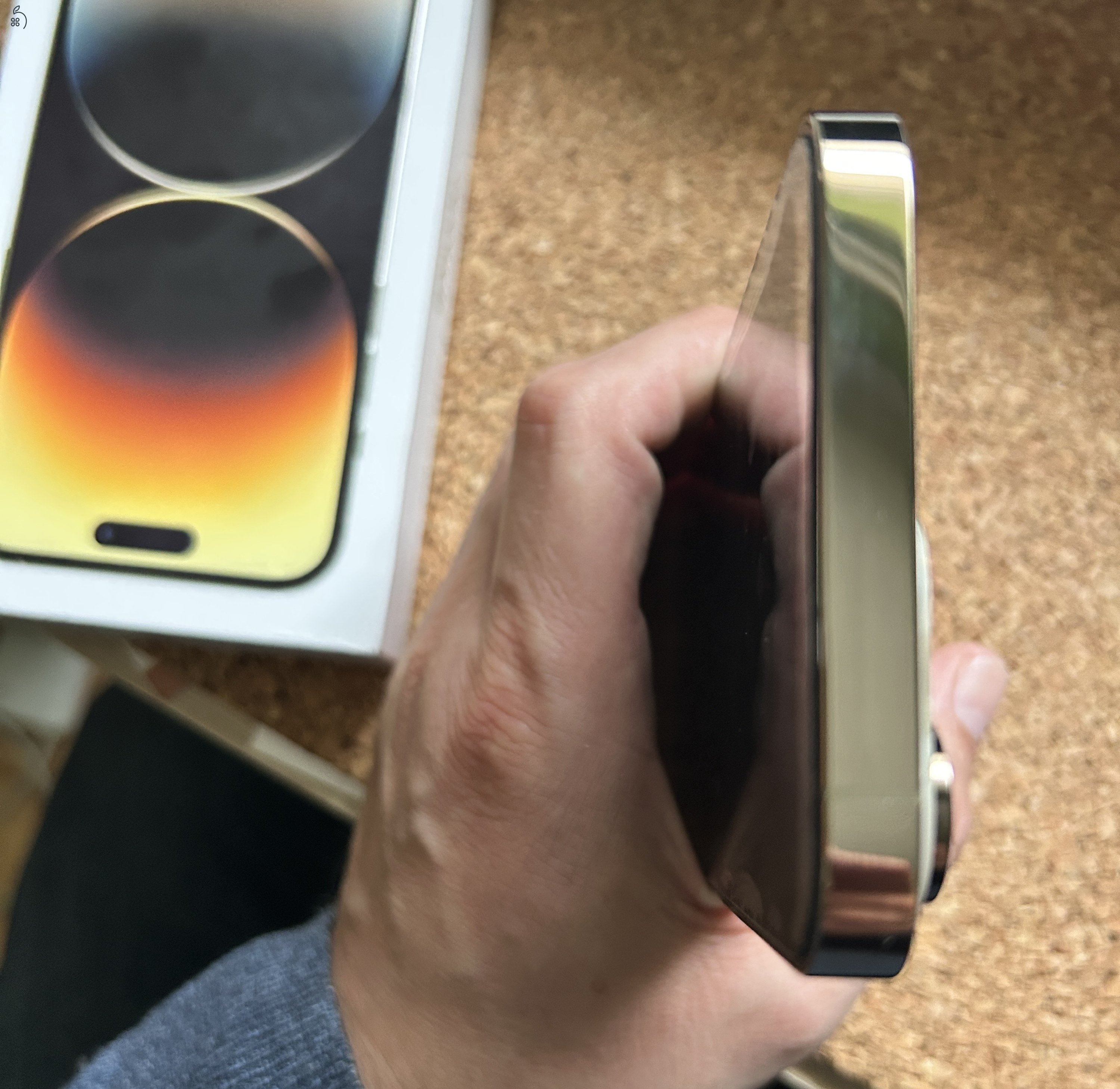 Iphone 14 pro max GOLD újszerű 