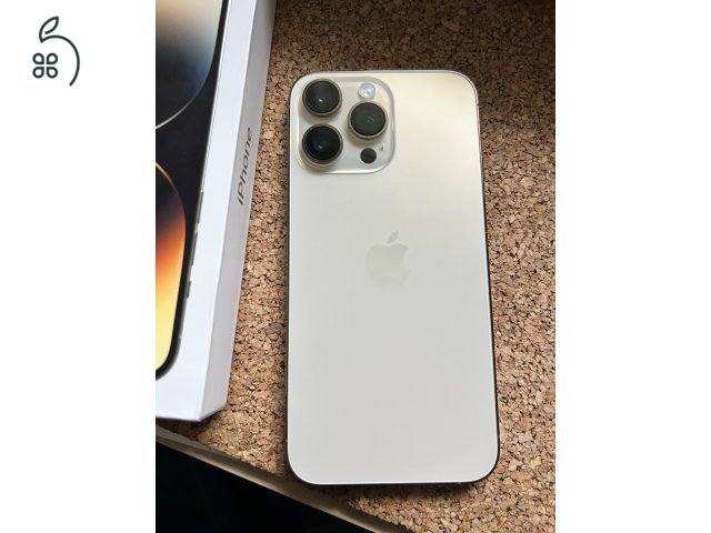 Iphone 14 pro max GOLD újszerű 