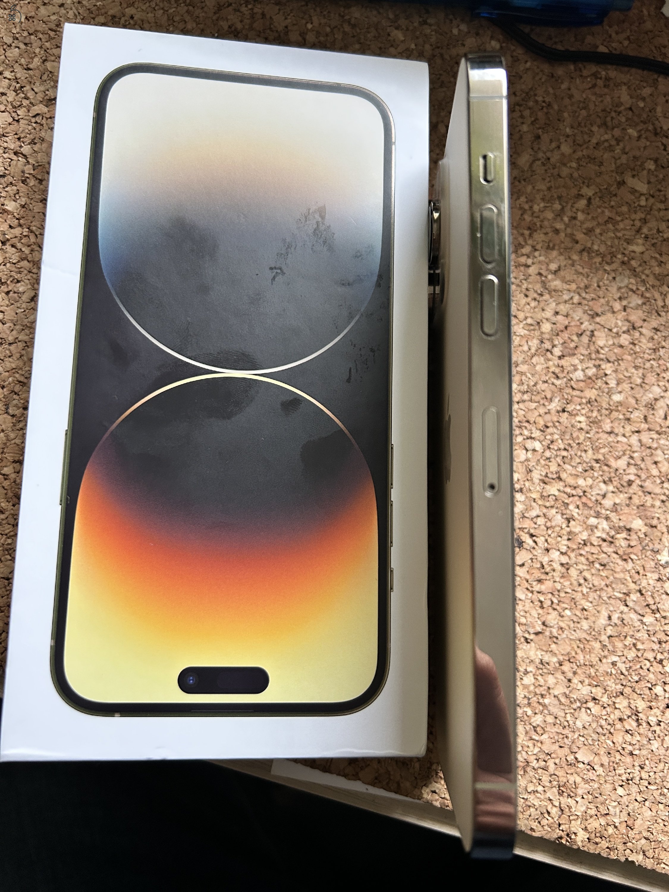 Iphone 14 pro max GOLD újszerű 