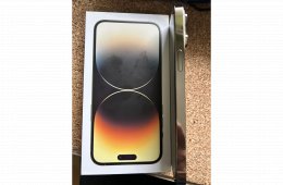 Iphone 14 pro max GOLD újszerű 