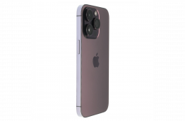 !! 1 ÉV GARANCIA !! Apple iPhone 14 Pro 128 GB Deep Purple 100%