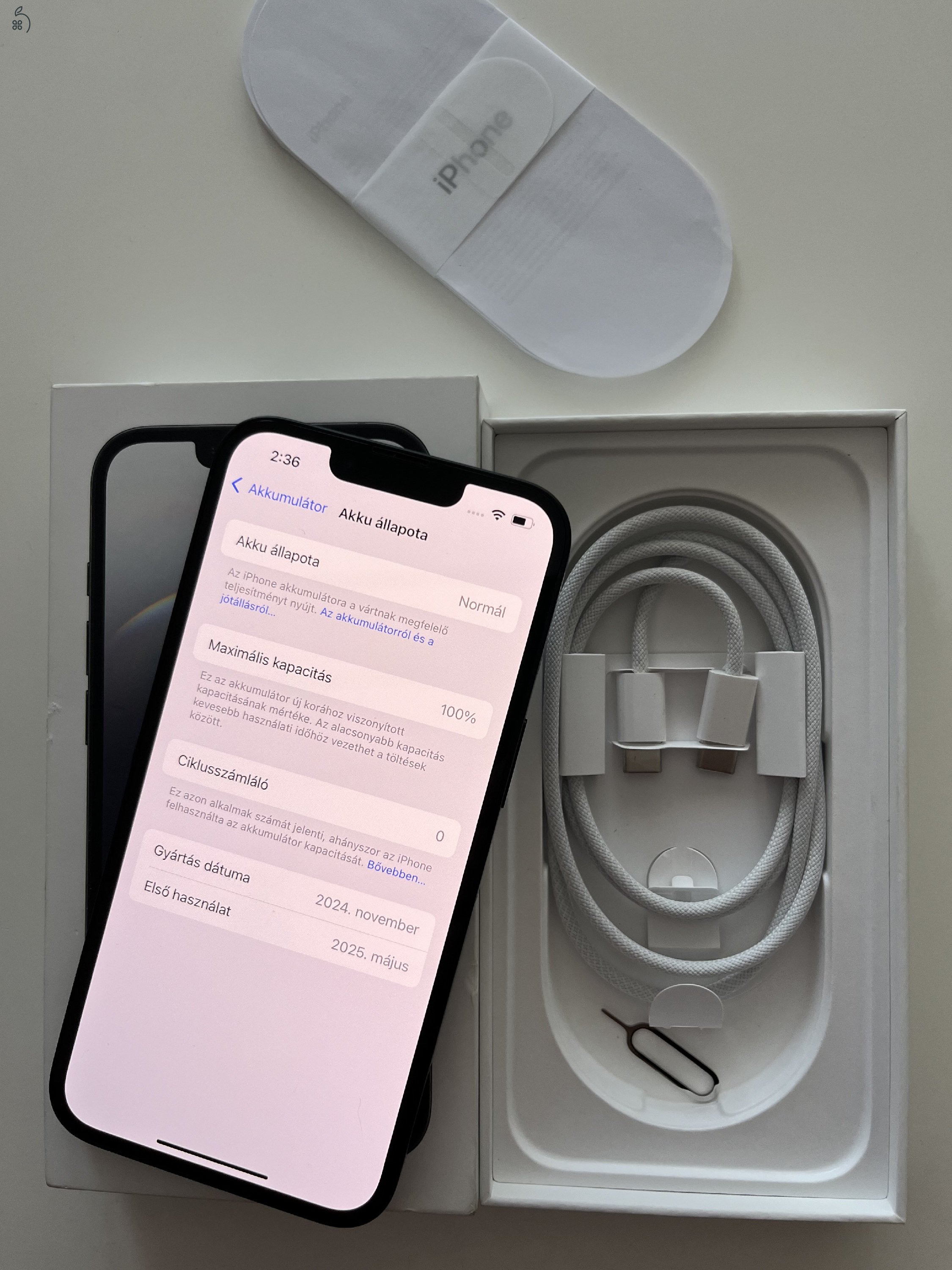 iPhone 16e 256GB Új!