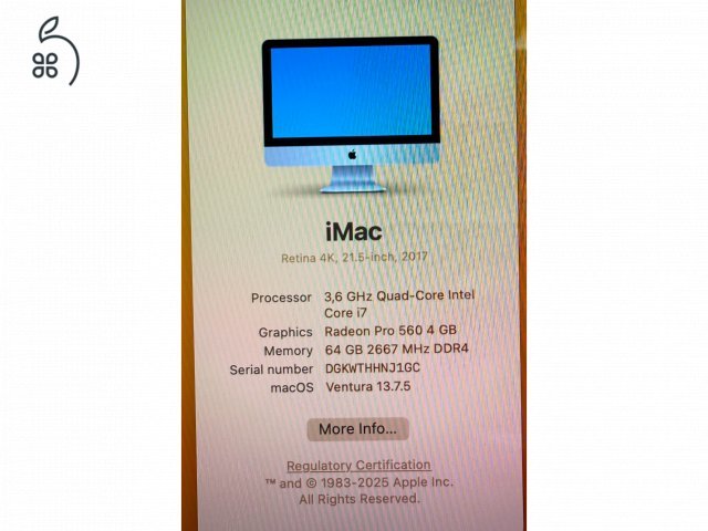 iMac 21,5
