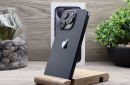 iPhone 15 Pro Black Titanium 128GB 2 ÉV Garanciával Számlával Aksi 98%