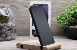 iPhone 15 Pro Black Titanium 128GB 2 ÉV Garanciával Számlával Aksi 98%