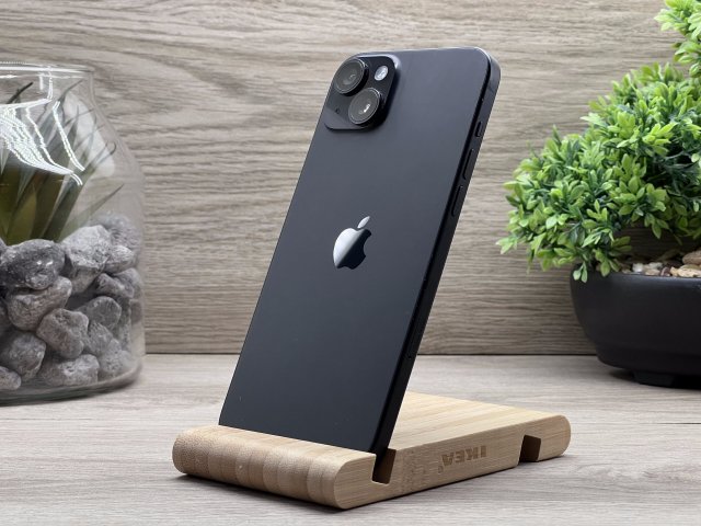 Hibátlan iPhone 15 Plus Black 128GB 2 ÉV Garanciával Számlával Aksi 91%