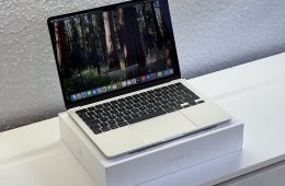 Hibátlan MacBook Air 2022 13 M2 256GB 2 ÉV Garanciával Számlával Aksi 100%