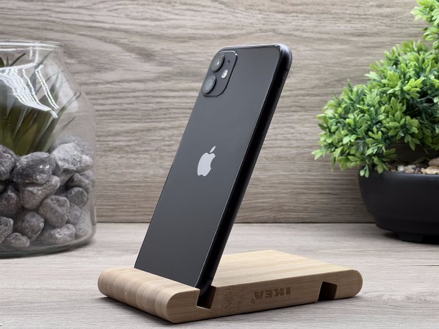 iPhone 11 Black 128GB 2 ÉV Garanciával Számlával