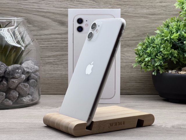 Hibátlan iPhone 11 White 64GB 2 ÉV Garanciával Számlával