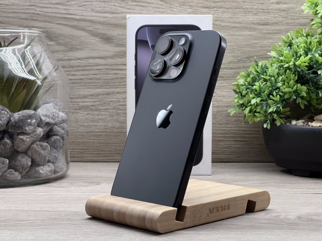 Hibátlan iPhone 16 Pro Black Titanium 256GB 2 ÉV Garanciával Számlával Aksi 100%