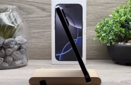 Hibátlan iPhone 16 Pro Black Titanium 256GB 2 ÉV Garanciával Számlával Aksi 100%