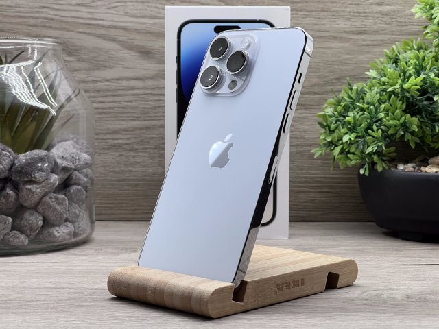 iPhone 14 Pro Max Silver 128GB 2 ÉV Garanciával Számlával Aksi 91%