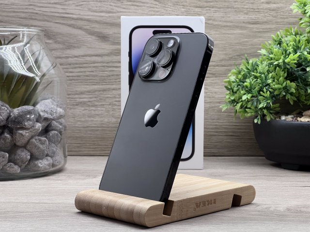 iPhone 14 Pro Space Black 256GB 2 ÉV Garanciával Számlával Aksi 100%