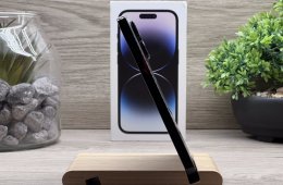 iPhone 14 Pro Space Black 256GB 2 ÉV Garanciával Számlával Aksi 100%