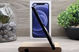 iPhone 12 Black 64GB 2 ÉV Garanciával Számlával Aksi 95%