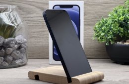 iPhone 12 Black 64GB 2 ÉV Garanciával Számlával Aksi 95%