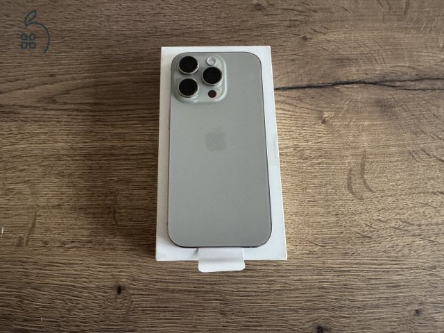 Beszámolok - iPhone 16 Pro 512 GB Natúr - 0 Perces - 0 ciklus - APPLE GARANCIA