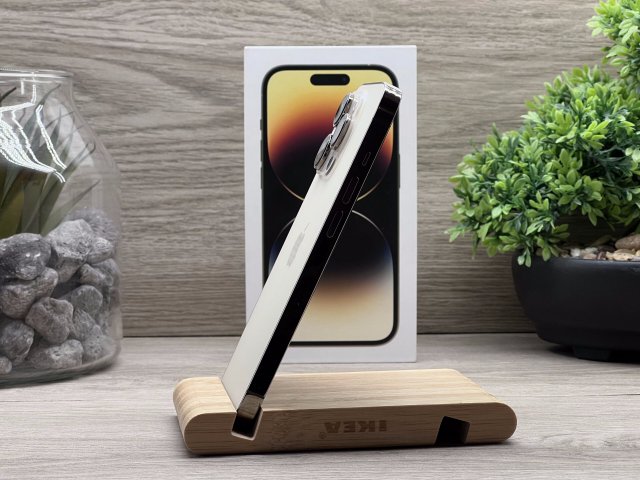 Hibátlan iPhone 14 Pro Gold 256GB 2 ÉV Garanciával Számlával Aksi 93%