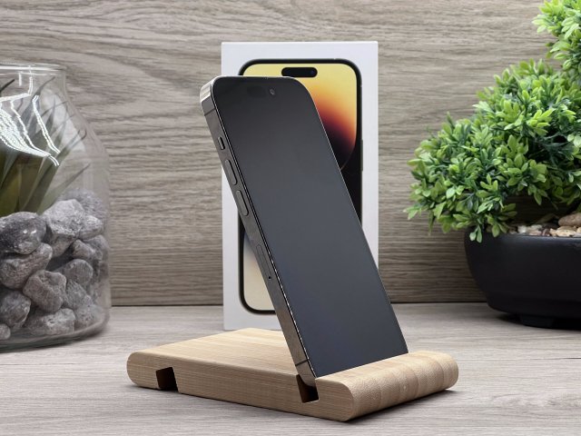 Hibátlan iPhone 14 Pro Gold 256GB 2 ÉV Garanciával Számlával Aksi 93%