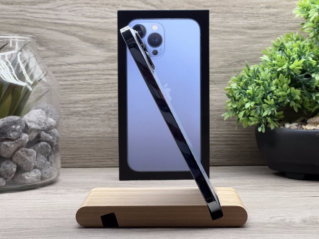 Hibátlan iPhone 13 Pro Max Sierra Blue 256GB 2 ÉV Garanciával Számlával Aksi 94%