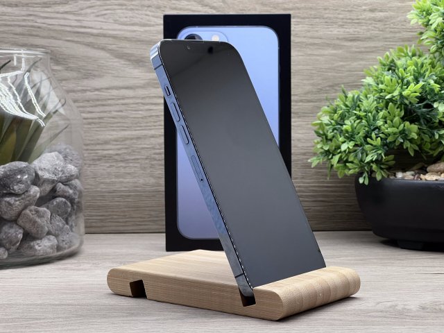 Hibátlan iPhone 13 Pro Max Sierra Blue 256GB 2 ÉV Garanciával Számlával Aksi 94%