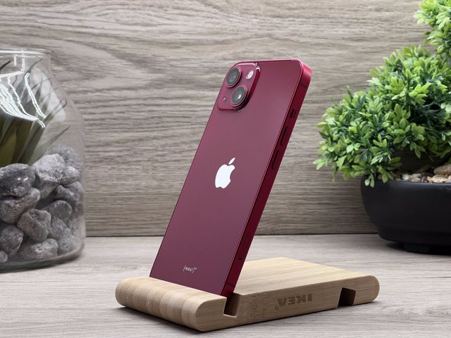 iPhone 13 Red 128GB 2 ÉV Garanciával Számlával Aksi 100%