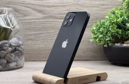 iPhone 12 Black 128GB 2 ÉV Garanciával Számlával Aksi 100%