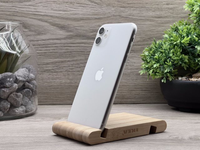 iPhone 11 White 64GB 2 ÉV Garanciával Számlával Aksi 100%