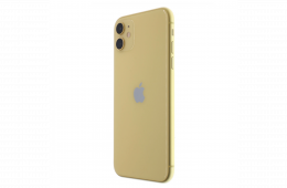 !! 1 ÉV GARANCIA !! Apple iPhone 11 64 GB Yellow 100%