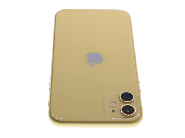!! 1 ÉV GARANCIA !! Apple iPhone 11 64 GB Yellow 100%