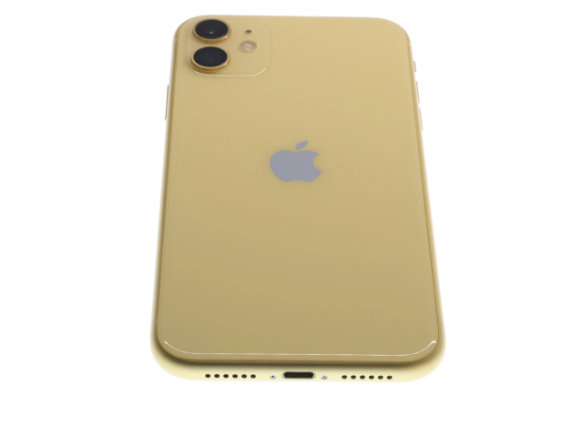!! 1 ÉV GARANCIA !! Apple iPhone 11 64 GB Yellow 100%