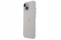 !! 1 ÉV GARANCIA !! Apple iPhone 15 256 GB Black Titanium 100%