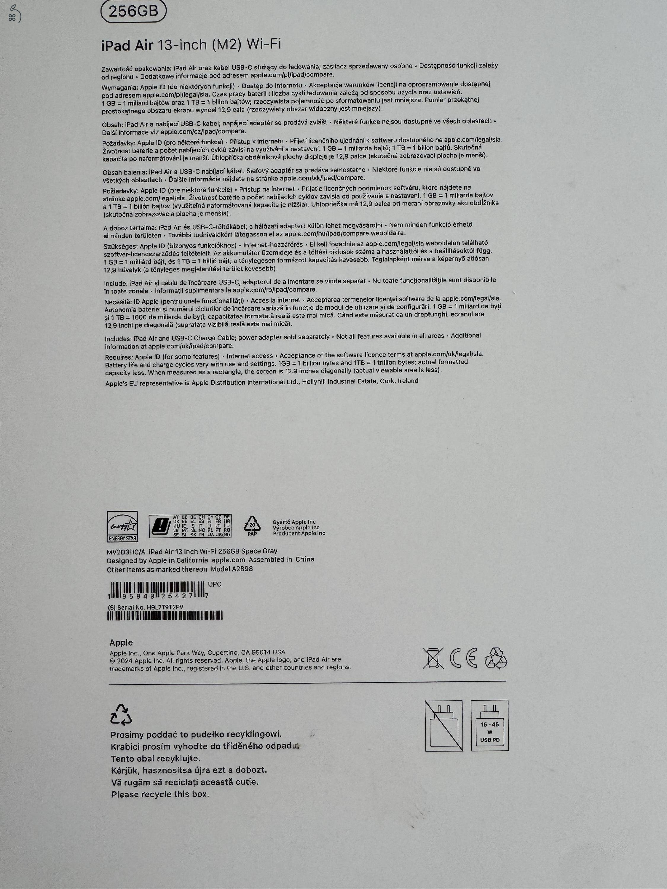 iPad Air M2 13
