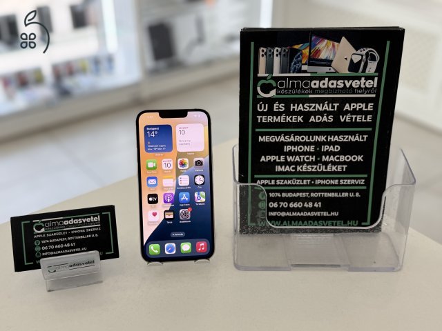 iPhone 13 128GB Független Megkímélt/1-3 hónap gar./Akku 85%/p4237