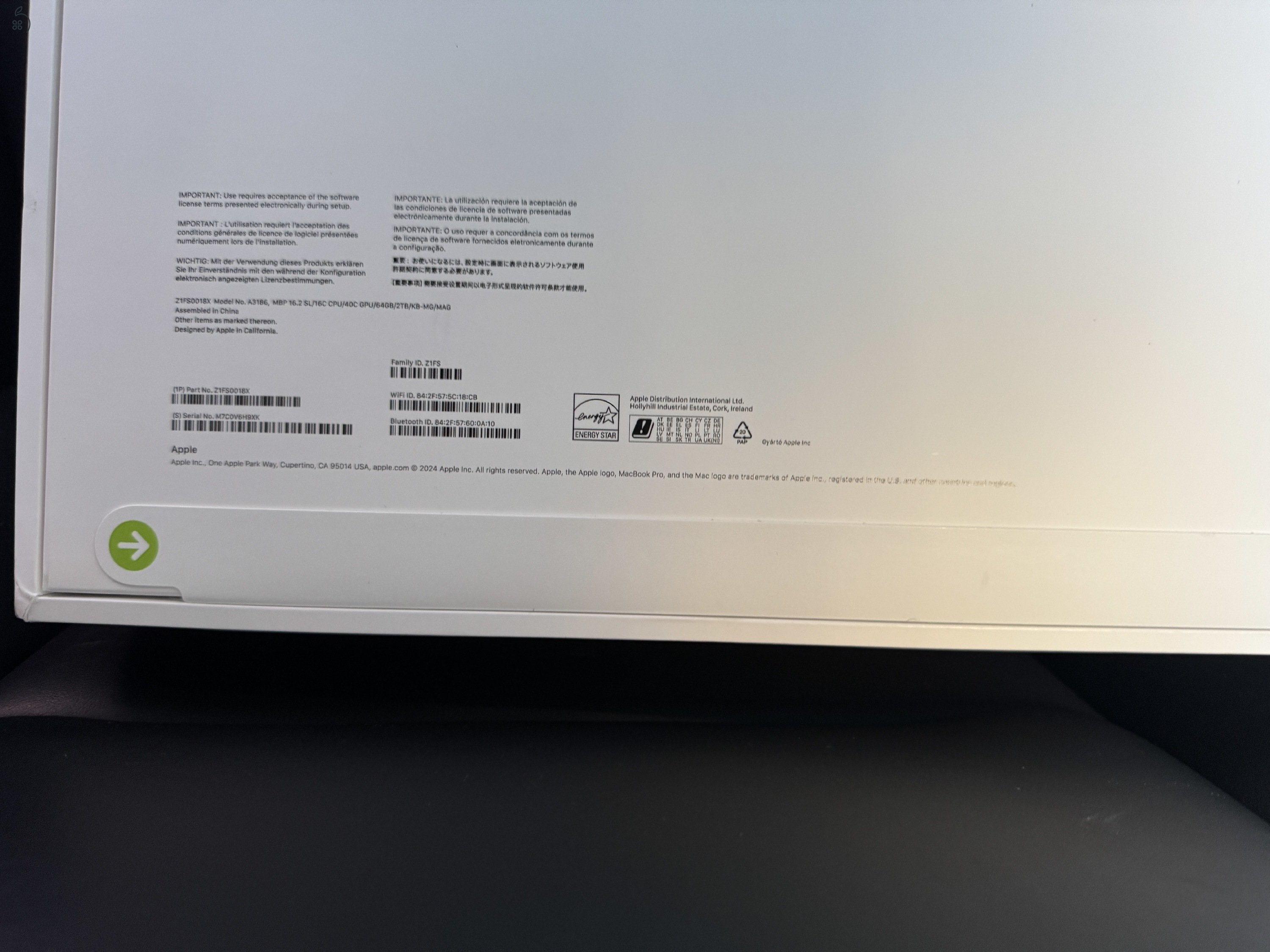 Macbook Pro 16