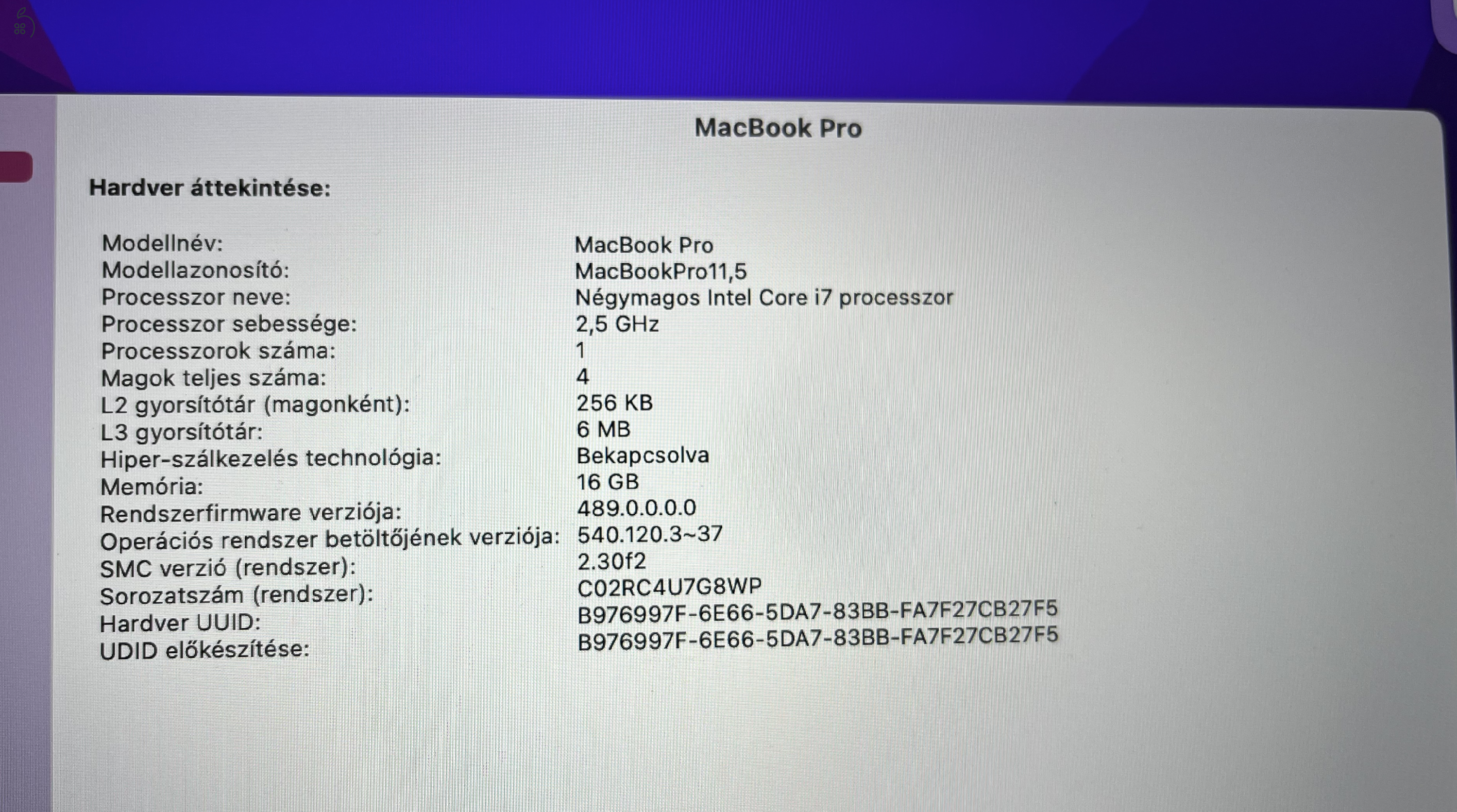 Macbook PRO 15