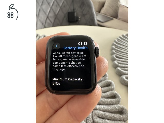 Apple Watch S5 (akku:84%) space gray 40mm