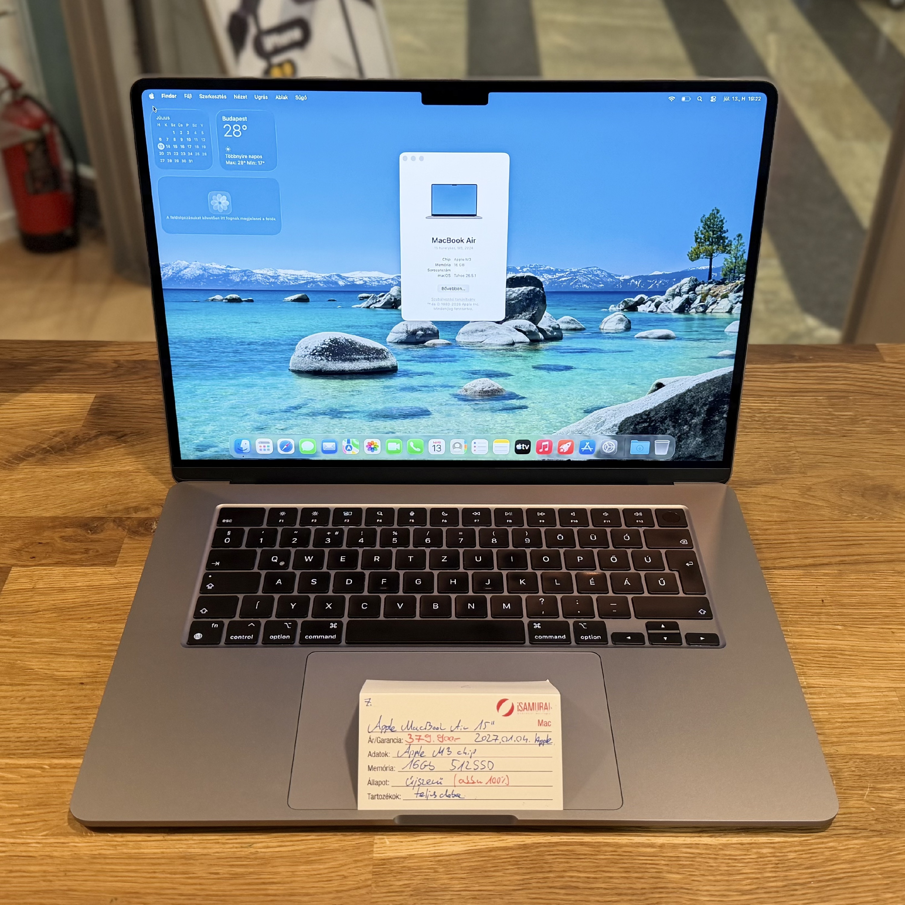 Apple MacBook Air 15