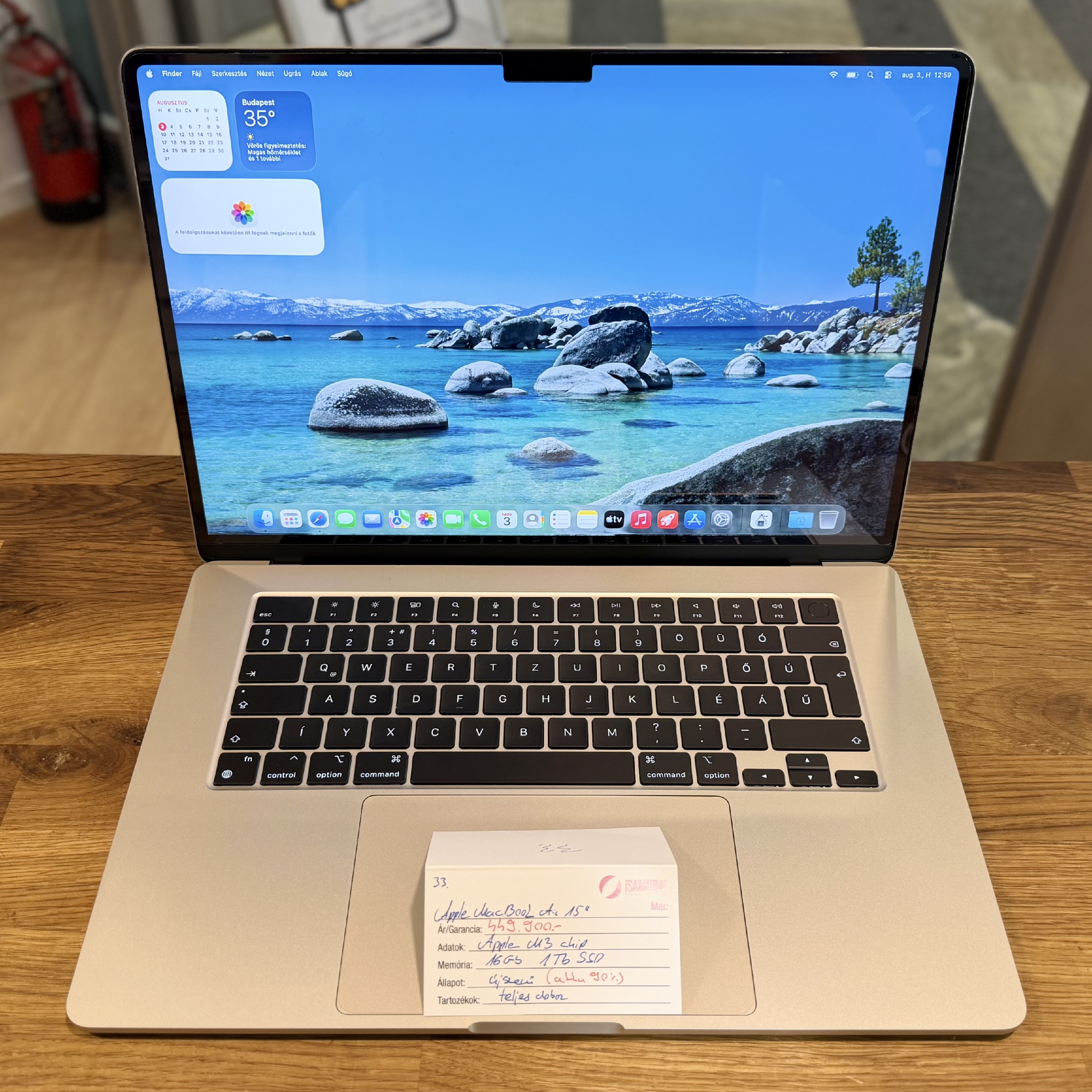 Apple MacBook Air 15