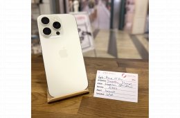 24. Apple iPhone 15 Pro - 128 GB - Fehér - Független